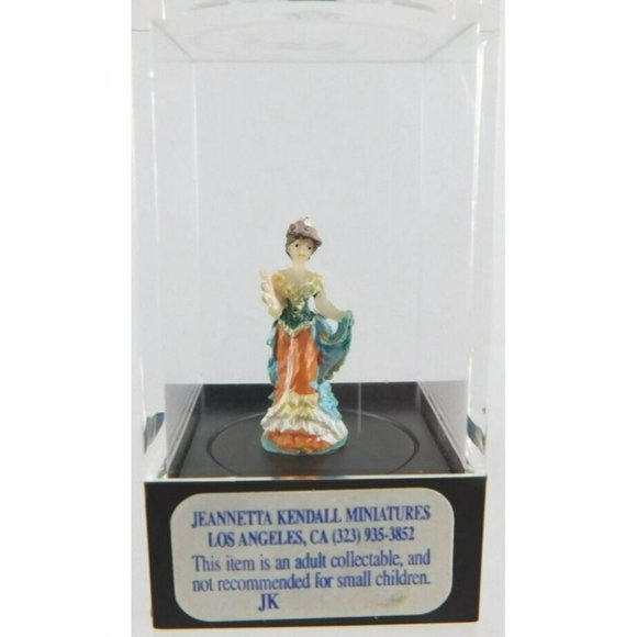 50/1672 Vintage Jennetta Kendall 1:12 Scale Dollhouse Miniature - Victorian Lady - Picture 2 of 10